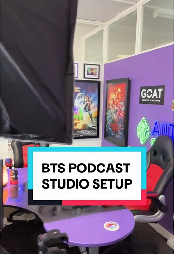 BTS Podcast Studio Setup: Creating Your Ideal Space