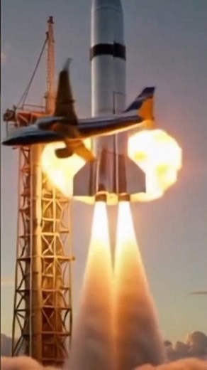 The rocket will be rising into the sky