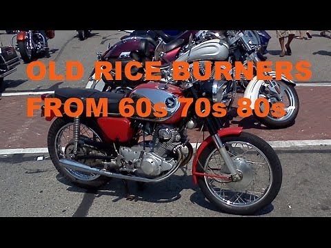 Old rice burners from the 60s 70s 80s