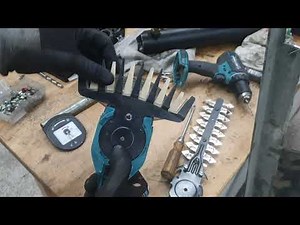 Shear blade change DUM604