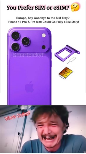 iPhone 18 Pro Going Fully eSIM? 😱 Europe Says Goodbye to SIM Tray! 😳