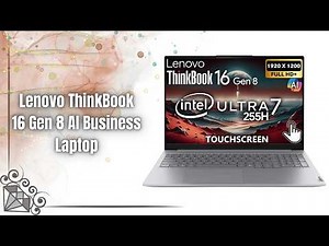 Lenovo ThinkBook 16 Gen 8 AI Review | Ultra 7 255H Business Laptop with 32GB DDR5!