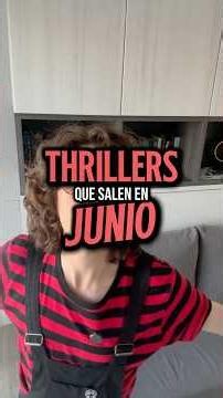 THRILLERS QUE HAN SALIDO ESTE MES #libros #books