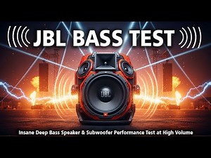 JBL BASS TEST ⚡ Insane Deep Bass Speaker & Subwoofer Performance Test at High Volume