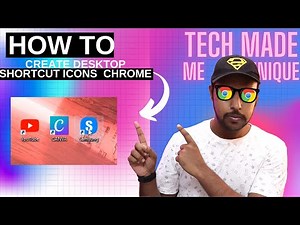 How to create desktop shortcut icons directly from google chrome