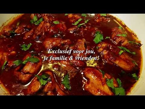 🍷🍴 Kasripo kip (Javaanse kip op saus)