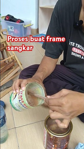 the process of making a canary cage