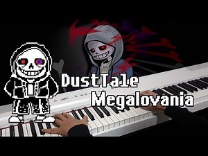 [Undertale AU] Dusttale - "Megalovania" The Murder (Murder sans Theme) Piano Cover