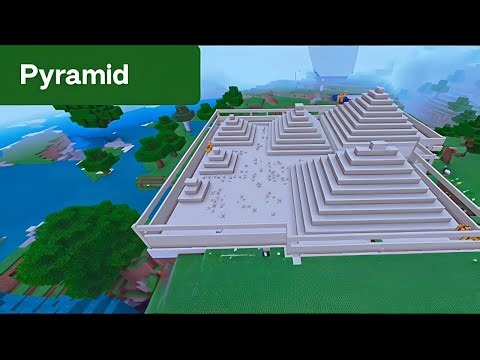 “EPIC Minecraft Pyramid Build – Secret Rooms, Treasure & Desert Temple Base!”