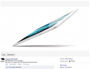 Archos reveals Gen 10 tablet will launch in 3 weeks