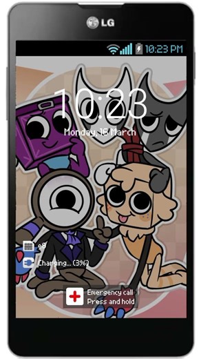 LG Optimus G (SK Telecom) - startup and shutdown! (music was put because speaker was blown.)