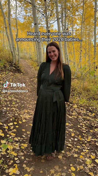 Mini Cooper coming next spring!✨🍼💘 #PregnancyAnnouncement #FirstTimeMom #KateOutdoors