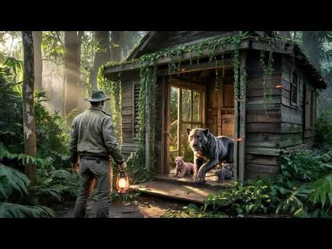 An Old Explorer Finally Entered His Family's Jungle Cabin — and Froze Seeing a Panther With Her Cubs