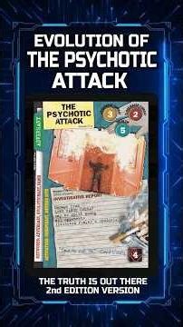 X-Files CCG Evolutions #28: The Psychotic Attack (#XFiles #CardGame #CardGames #CCGs #TradingCards)