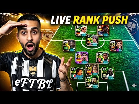 🔥 NEW FORMATION TEST! Road to Comeback Begins 💪 | eFootball Live