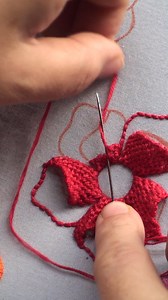 47K views · 253 reactions | 3D Hand Embroidery Designs Video  Quick & Cute Embroidered Design  | Perfect for Beginners! . . . . . #QuickEmbroidery #CuteDesigns #DIYEmbroidery #EmbroideryFun Title: Good To Me (Lullaby) Artist: Julia Gartha Link: https://www.facebook.com/sound/collection/?sound_collection_tab=sound_tracks&asset_id=885701019640846&reference=artist_attr | Catchy Embroidery | Facebook