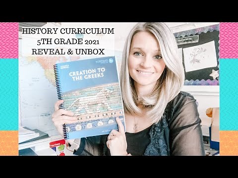 Homeschool Curriculum Reveal Part 2 | 5th Grade History Curriculum / My Father's World Curriculum