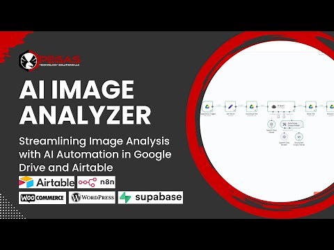 N8N AI-Powered Image Analysis and Workflow Automation with Google Drive and Airtable