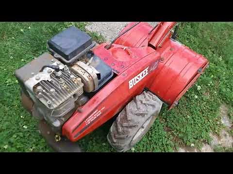 Huskee 5.5hp rear tine tiller