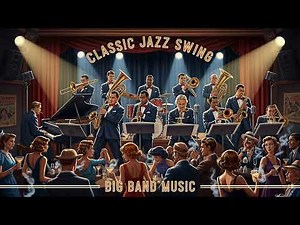 Big Band Swing Music - Relaxing Classic Jazz Swing Instrumental – Smooth 1940s Big Band Music