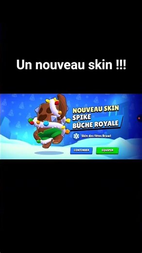 Un nouveau skin #brawlstars #skin #spike