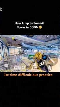 How jump summit tower in Cod mobile | full tutorial ❤️