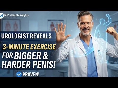 Urologist Explains: 3 Minute Daily Exercise To Boost Penile Size & Hardness - Proven!