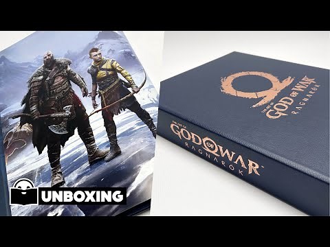Artbook | UNBOXING | The Art of God of War Ragnarök - Deluxe Edition