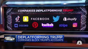 With President Trump de-platformed, what's the outlook for social media stocks? The traders talk Twitter, Facebook, Amazon and more. | CNBC Fast Money