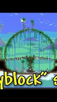 Terraria's New Skyblock Seed Is INSANE...
