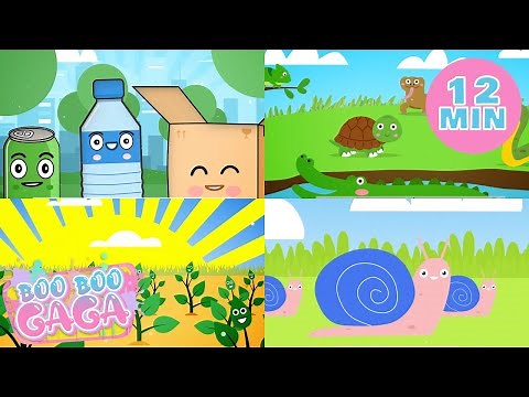 Reptile Song & Insect Song + More Nursery Rhymes & Kids Songs by Boo Boo Gaga