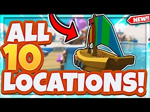 ALL *10* SAILBOAT PART LOCATIONS In Roblox Penguin Tycoon!