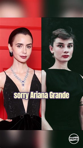 Lily Collins Shines as Audrey Hepburn in New Pepsi Campaign