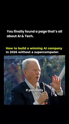 Artificial Intelligence | Tech | News | Founders are wasting millions trying to compete with OpenAI’s compute. Eric Schmidt’s latest insight proves the frontier model game is... | Instagram