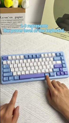 Inky75 Founction Key guide #keyboard #mechanicalkeyboard #pc #customkeyboard #gamingkeyboard #asmr
