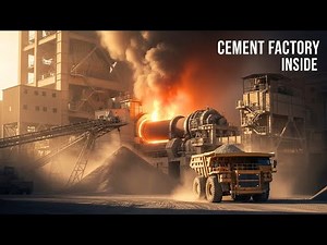 Inside a Modern Cement Factory – From Quarry Blasting to Packaging Full Process Documentary 2025