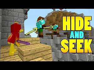 ANNOYING THE SEEKERS IN MINECRAFT HIDE AND SEEK !!