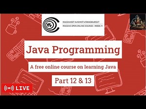 Java Programming II, Part 12 & Part 13 - MOOC.FI Exercises #25