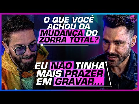 As MUDANÇAS DRÁSTICAS do ZORRA TOTAL - RODRIGO SANT’ANNA