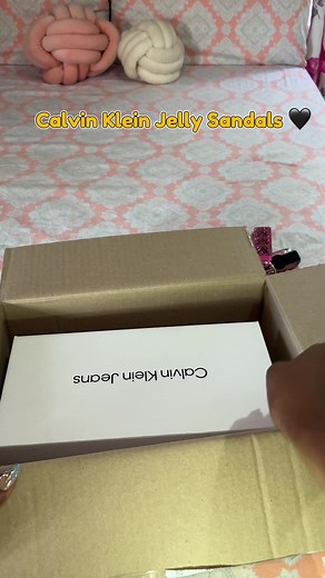 Calvin Klein Jelly Sandals Unboxing | Designer Ladies Sandals