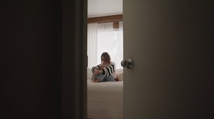 Lonely Woman Sitting On Bed Her Stock Footage Video (100% Royalty-free) 1095629631 | Shutterstock