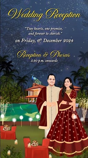 Reception Invitation Video | Reception Ceremony