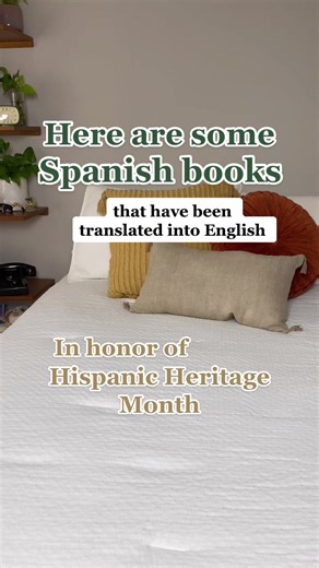 Here are some books we have in Spanish and their English versions!!! Have you heard of any of these? #booktok #hispanic #latinx #mexico #colombia
