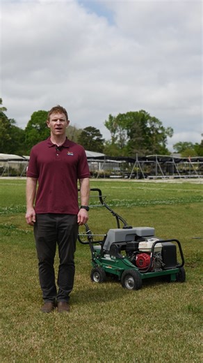 Learn how to reduce soil compaction using aeration with LSU AgCenter turfgrass assistant professor Eric DeBoer. #turf #Horticulture #LSUAgCenter #Reels | LSU AgCenter