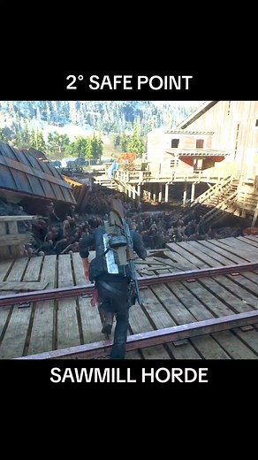 Days Gone Challenge Mode Cheats and Sawmill Horde - Gameplay Clips