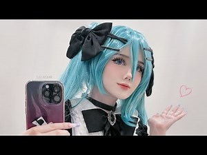 ASMR | Can I Relax You? 💤 ❤️ Cosplay Role Play Hatsune Miku