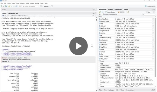 #learninginpublic #rstats #dataanalytics #mitocw #theanalyticsedge #eda | Pavani Yelisetti