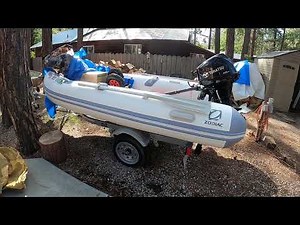 Zodiac Cadet ALU 350 with Tohatsu 20 Outboard