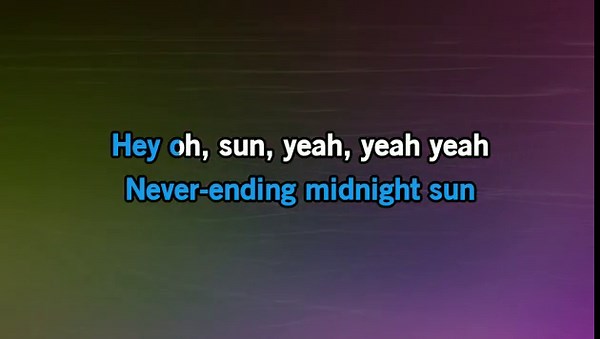 Karaoke Midnight Sun (live at the 68th Annual Grammy Awards) - Zara Larsson - CDG, MP4, KFN - Karaoke Version