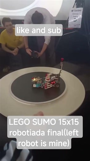 LEGO SUMO 15x15 robotiada final#education#ev3#legospikeprime#lego#sumo#brno#robot